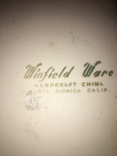Vintage Winfield Ware Dragon Flower Platter - Picture 2 of 5