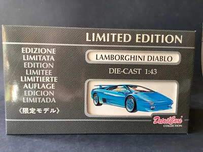 DieCast Detail Cars 1001 1:43 Lambourgini Diabolo RoadsterLimited(CY96-19K2/4/3) - Bild 1 von 4