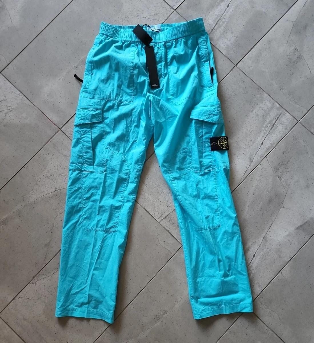 Green stone shop island cargo pants
