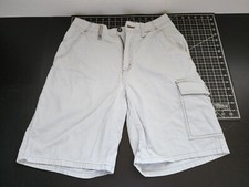 Vintage Local Motion Corduroy Shorts Men's Size 30 Light Blue 100 Cotton