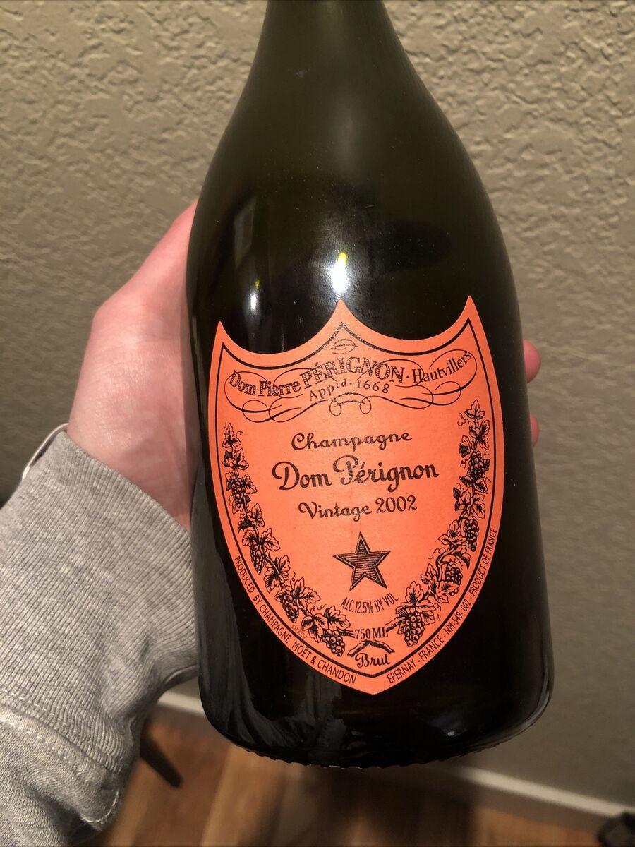 2002 Dom Perignon Andy Warhol Tribute Collection Empty 2002 Dom Perignon Andy Warhol Tribute Collection Empty