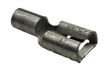 100pcs, US-made, Noninsulated Quick-Disconnect Terminals, Female, for 12-10 AWG,