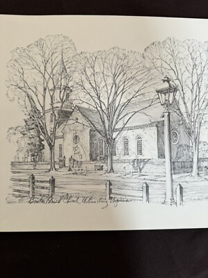 Four Sketches Of COLONIAL WILLIAMSBURG, by Charles H. Overly | eBay