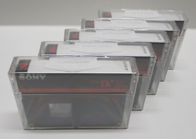 5 Sony DV6 premium Elura Mini DV Video tape for Canon 10 50 100 2 20MC 2MC 40MC 