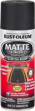 Rust-Oleum 263422 Automotive Matte Finish Spray Paint, 12 Oz, Matte Black