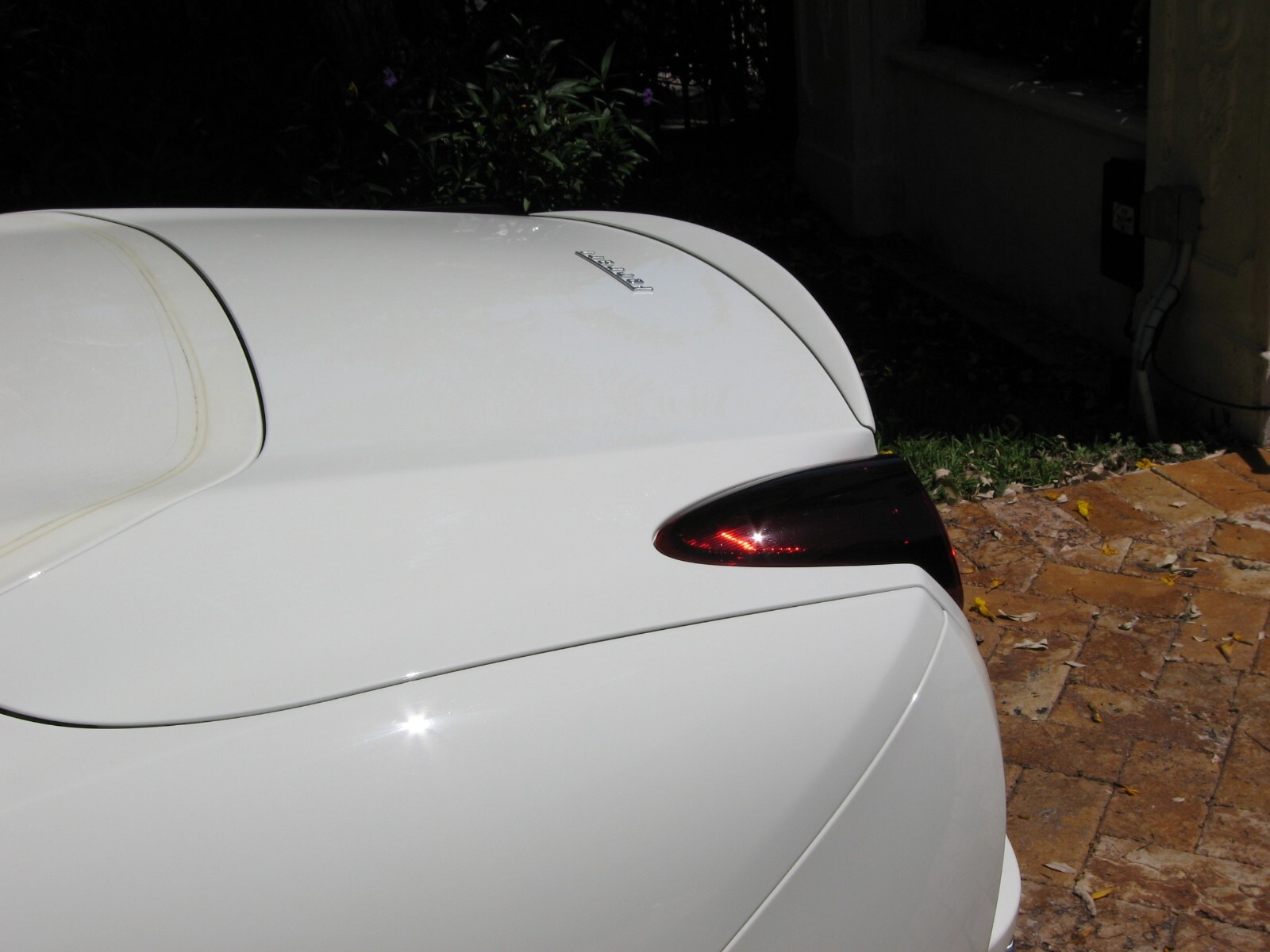 2008-13 Ferrari California Tesoro Flush Mount Trunk Lip Spoiler FRP Made in USA
