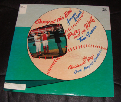 Casey at the Bat: Johnny Bench, Tom Seaver, Cincinnati Pops Vinyl Record Vintage