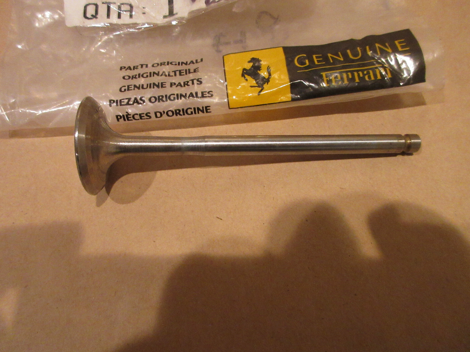 Ferrari 360 Intake Valve NEW P/N 175157