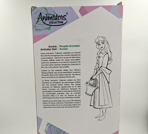 Disney Animators' Collection Aurora Doll - Sleeping Beauty - 16" Super Cute New - Picture 6 of 6