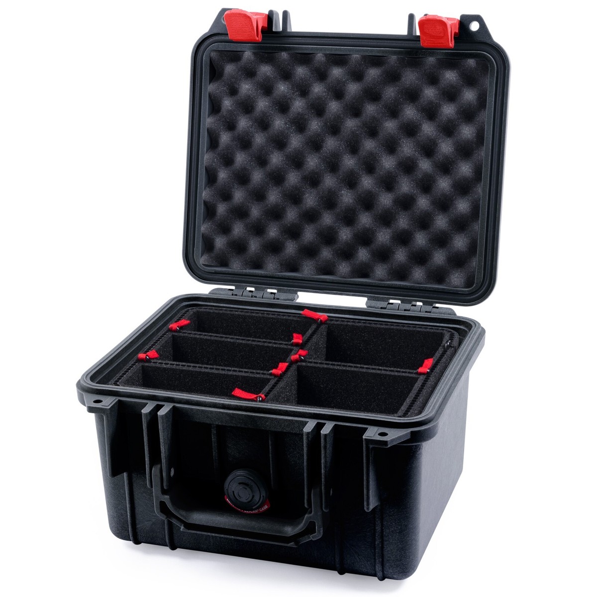 Black & Red Pelican 1300 case with TrekPak. | eBay