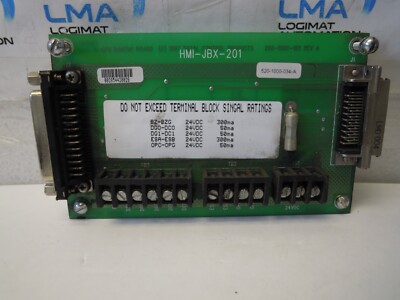 TOTAL CONTROL Products HMI-JBX-201 CABLE ASSEMBLY BOARD 24VDC