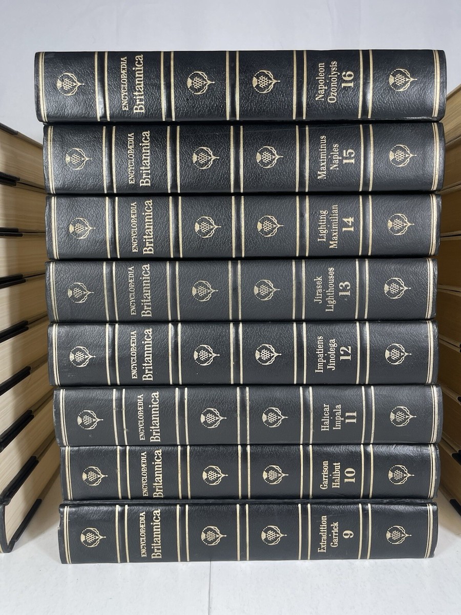 Encyclopedia Britannica 全24巻+別巻　1768年 Rare Vintage 1768 - 1968 Encyclopedia Britannica Complete