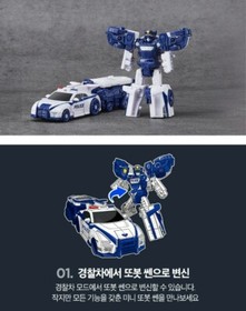 Tobot Rescue Mini DOC SSEN BOOM Transforming Robot SOS 5 Integration Set