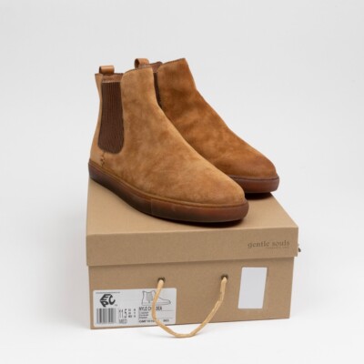 Gentle Souls by Kenneth Cole Men\'s Nyle Chelsea Boot Brown Size 11.5 240104 Gentle Souls by Kenneth Cole Men main image 4