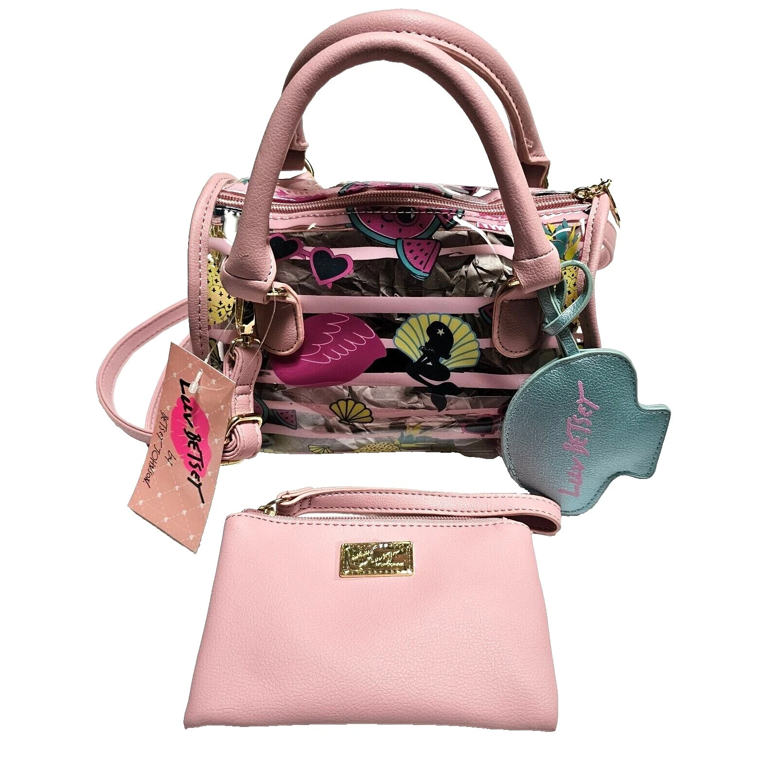 Bolsas de rayas Bolso de Hombro Betsey Johnson y bolsos para Mujer