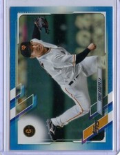2021 Topps Nippon Blue Foil #117 Yohei Kagiya Serial #16/50 NPR