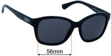 SFx Replacement Sunglass Lenses fits Coach HC8069 Topenga - 56mm Wide