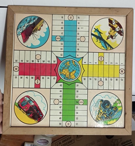 Tablero Parchís&oca Antiguo Completo Fichas Leer Antes De Comprar Descripción - Imagen 3 de 9