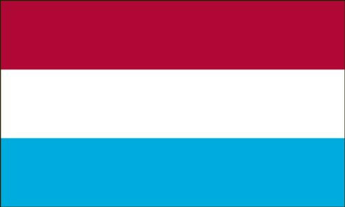 America's Flag Company FF2X3NLUX1 2-Foot by 3-Foot Nylon Luxembourg Flag - Picture 1 of 1
