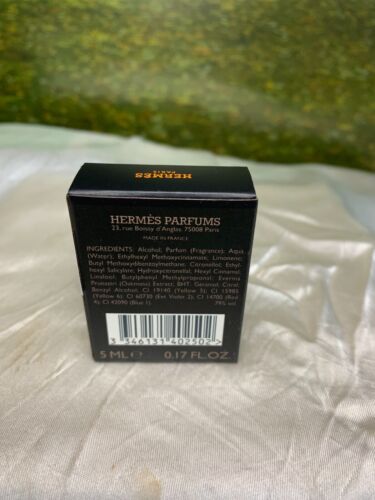 HERMES TERRE D'HERMES PARFUM 5ML FLUID - Picture 2 of 3
