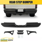 For Dodge RAM 1500 2500 3500 Pickup 94-02 Steel Black Rear Step Bumper Assembly