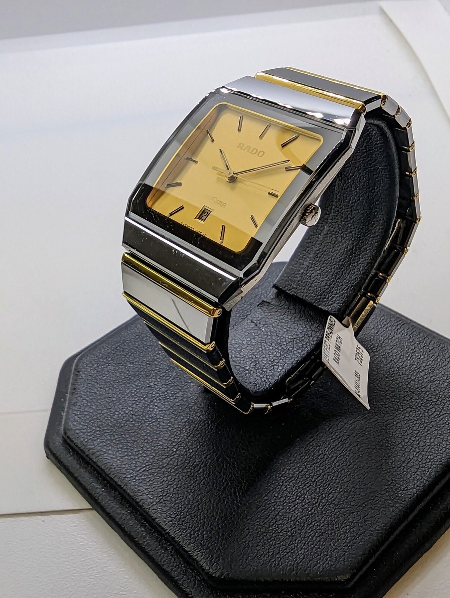 Rado Diastar Jubile Watch Gold & steel Quartz Mens Swiss 152.0202