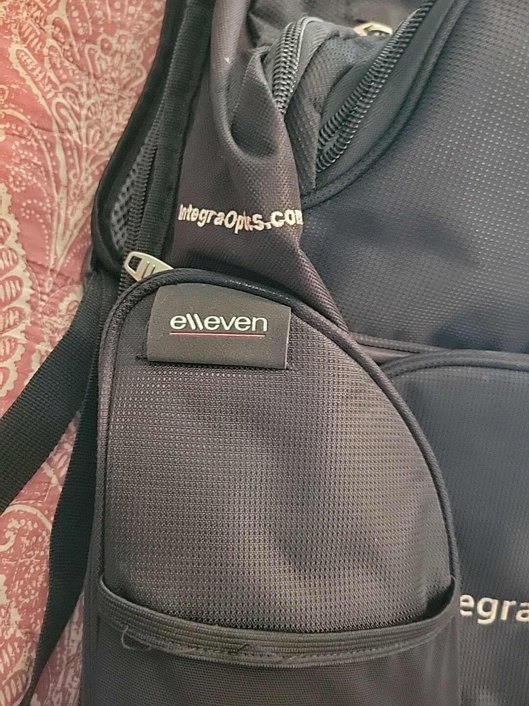 Leed's Backpack Computer Bag IntegraOptics Black … - image 6