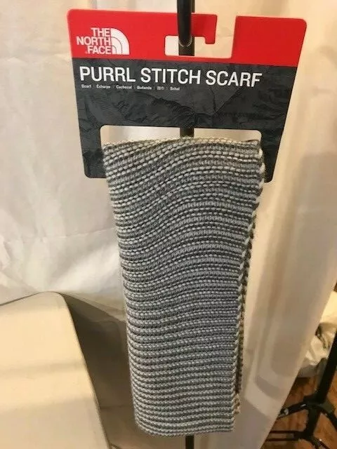 The north face purrl stitch scarf deals