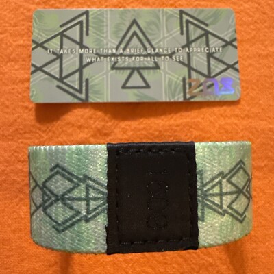 ZOX **BEAUTY IN DISGUISE** Small Strap NIP Wristband w/Card #1609