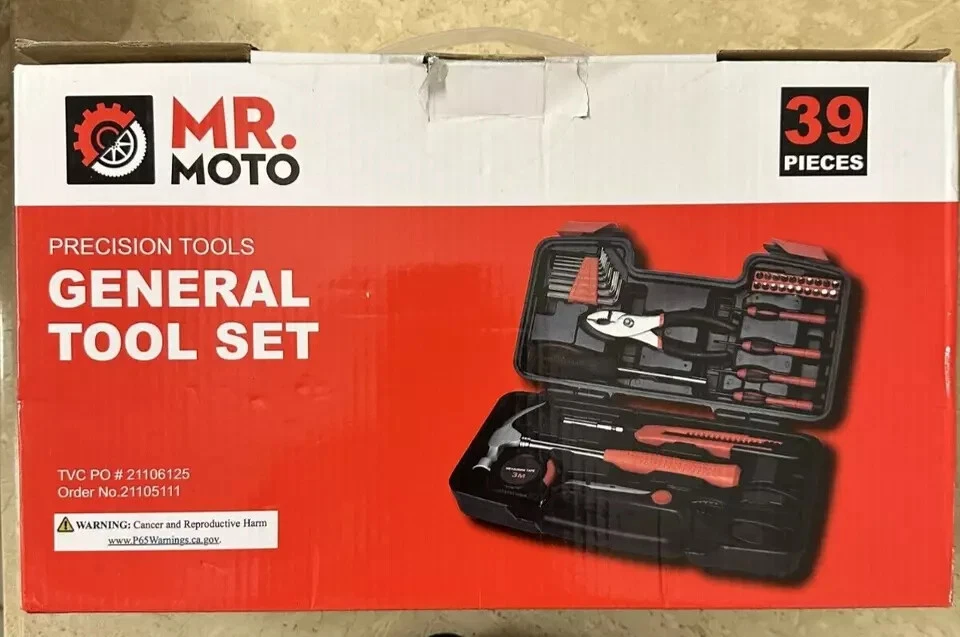Mr. Moto Precision Tools General Tool Set 39 Pieces - Image 2 of 2
