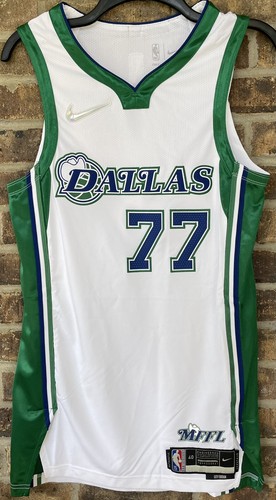 2021/2022 Nike Luka Doncic Dallas Mavericks "CITY" Pro Cut Vaporknit Jersey NWT - Picture 4 of 9