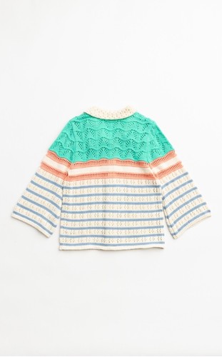 NWT Girls Finding Foxtale Pleasantville Sweater Size 5 - Picture 3 of 3