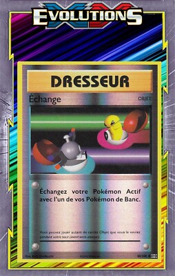 Exchange Reverse -XY12:Evolutions - 88/108 - Französische Pokemon Karte