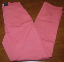 NEW GLORIA VANDERBILT AMANDA JEANS PINKPERSIMMON SZ 6 8 18 STYLE 60268326-BC4