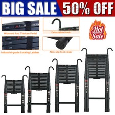 Heavy Duty Multi-Purpose 3-6.2M ladder Telescopic Ladder Extendable Safer Design