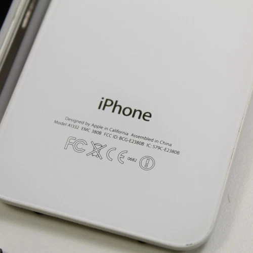 Apple iPhone 4 A1332 BLANCO Placa Base Carcasa Conjunto Parte + Digitalizador LCD Foto 2 de 4