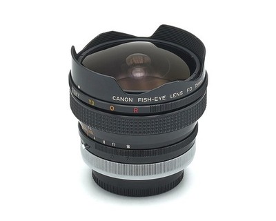 Canon FD 15mm 2.8 Fisheye Lens S.S.C. Canon-Fachhändler #X41014*