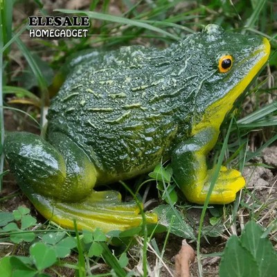 Kunstharz Frosch Skulptur Garten Dekoration Schreibtisch Ornament