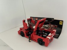 LEGO RACERS 8156 Ferrari FXX 1:17 - Complete W Instructions and bonus driver