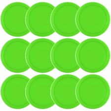 12 PCS 2.5 Inch 12 Grams Heavy Home Air Hockey Replacement Pucks Game Tables
