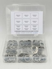 210-tlg ALU-Dichtring Sortiment Aluminium Dic...