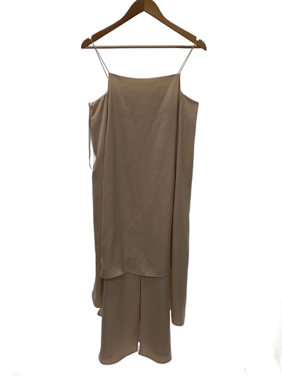 AMERI Camisole Dress M Polyester BEG Solid 020105… - image 1
