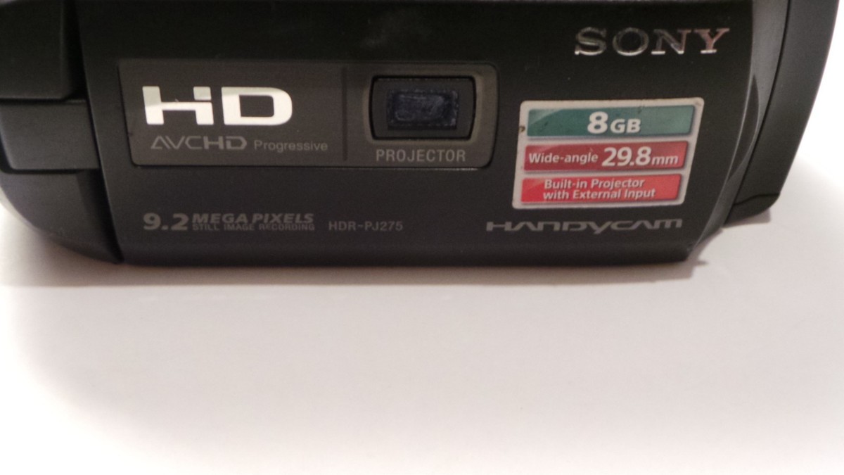 【美品】SONY HANDYCAM HDR-PJ210 ブラック　動作確認済 Amazon.co.jp: SONY HDビデオカメラ Handycam PJ210 ブラック