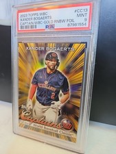 2023 Topps World Baseball Classic Gold Rainbow Foil /50 Xander Bogaerts #CC-13
