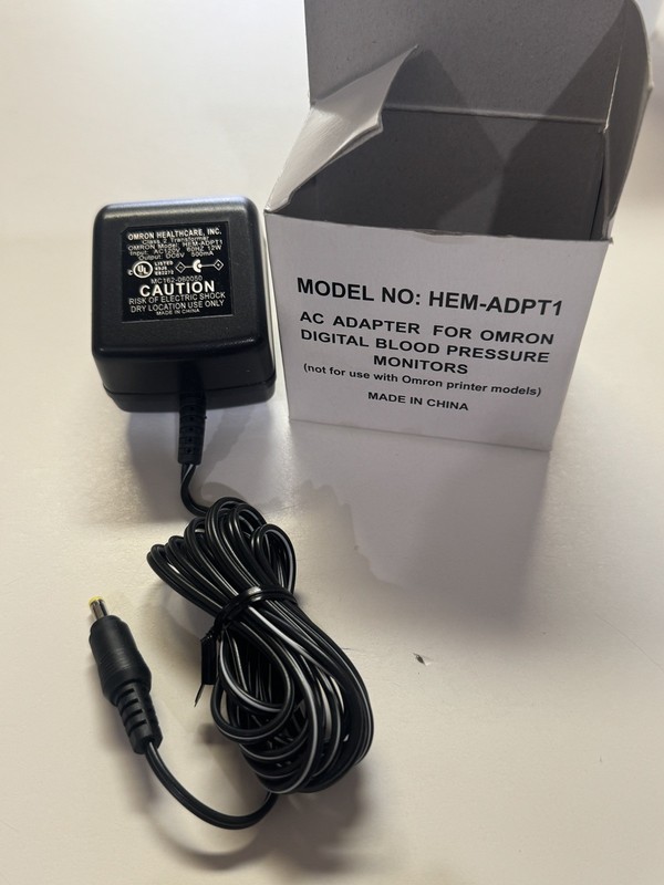 AC Adapter For OMRON HEALTHCARE INC HEM-ADPT1 MC162-060050 CLASS 2 HEMADPT1 