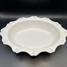 Juliska Berry & Thread Whitewash Oval Baker D...