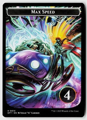 Start Your Engines! // Max Speed #14 (NM) Aetherdrift DFT Magic MTG