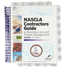 Highlighted and Tabbed - NASCLA Contractors Guide to Business, Law Virginia 11th