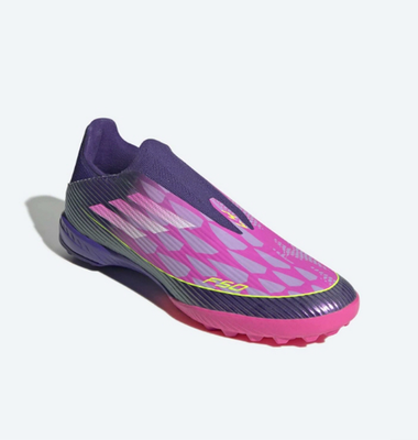 シューズ Adidas F50 TF Laceless 27.5 Adidas F50 League Laceless TF x Lamine Yamal Mens Turf Soccer