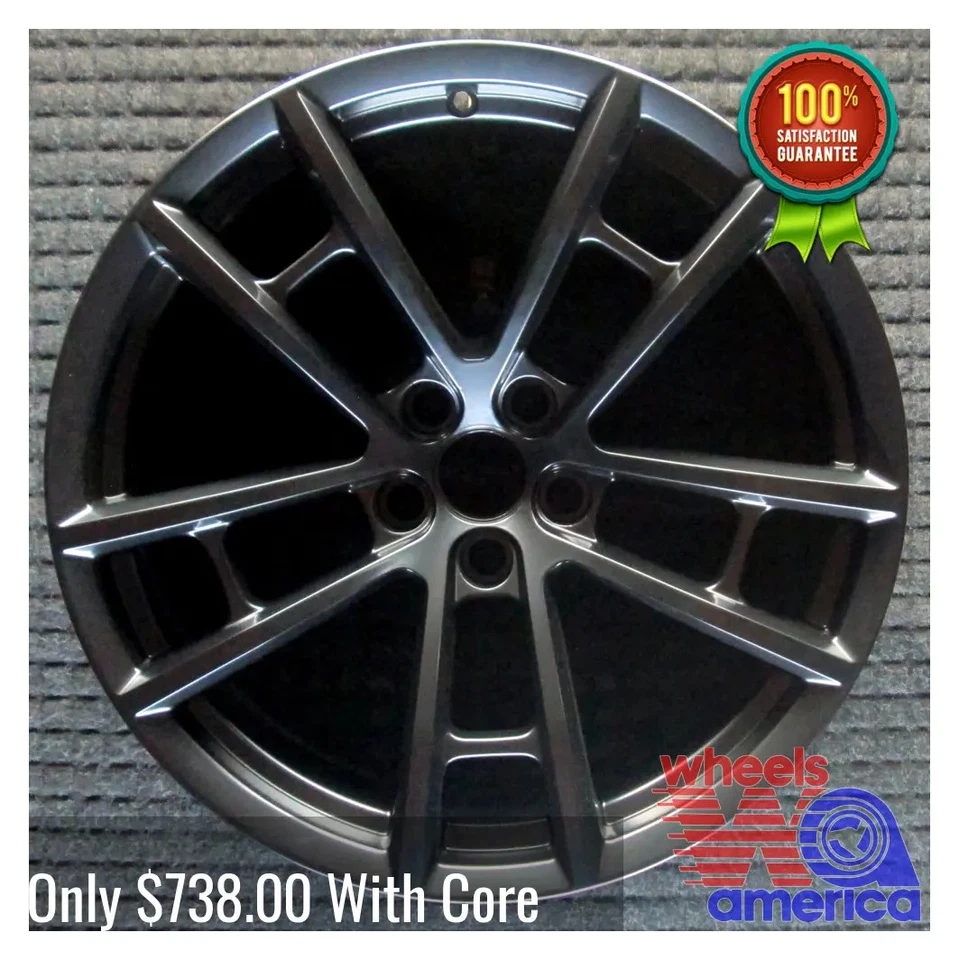 Wheel Rim Dodge Challenger Charger 20 2017-2023 6DD07VXWAB 6DD07VXWAA OE 2605 Foto 2 de 4